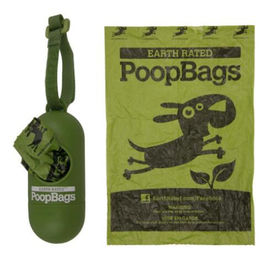 Biodegradowalne torby na odpady na zwierzęta domowe z dozownikiem, torby na kompostowe torby na psie