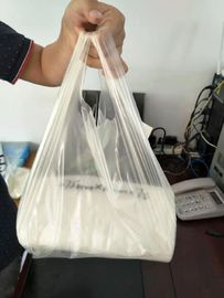 Niestandardowe plastikowe torby na zakupy PVA rozpuszczalne w wodzie w 100% biodegradowalne